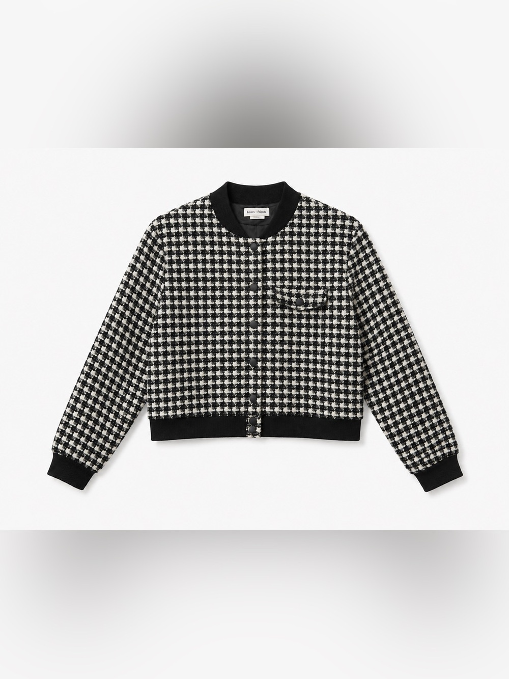 Lover + Friends Houndstooth Jacket